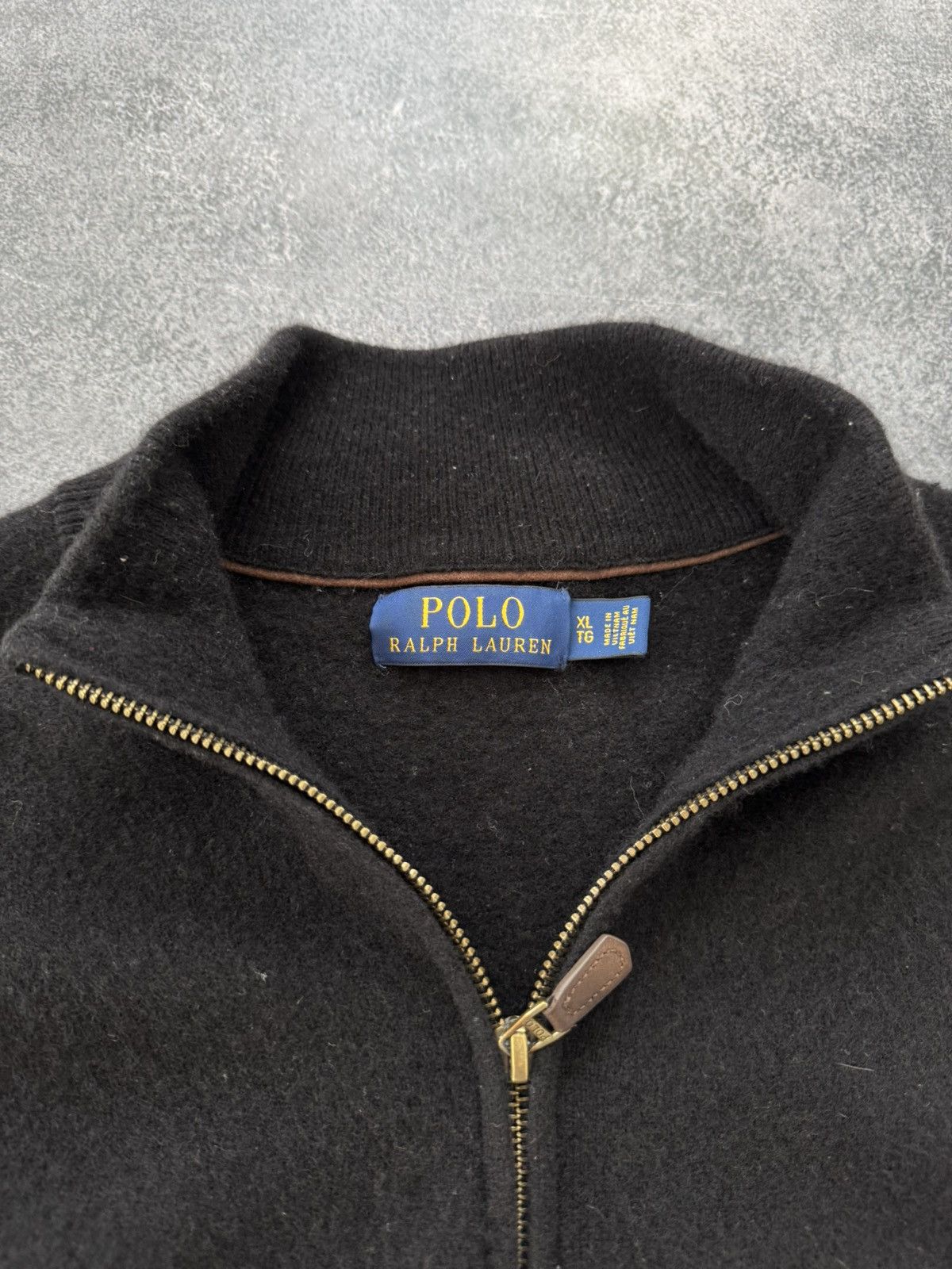 Polo Ralph Lauren VTG Polo Ralph Lauren wool sweater zip up Size US L / EU 52-54 / 3 - 5 Thumbnail