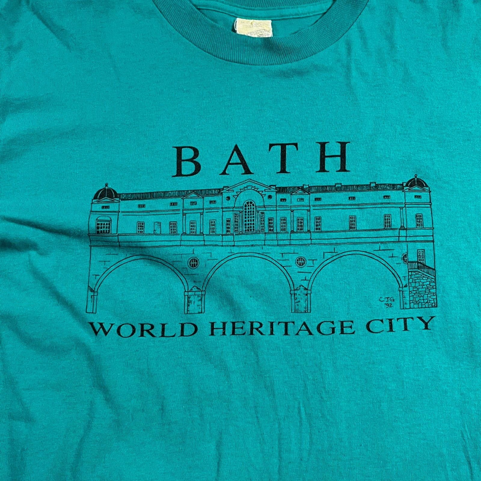Vintage Vintage 1990’s Screen Stars Bath Historic City Graphic Tee S Size US S / EU 44-46 / 1 - 3 Thumbnail