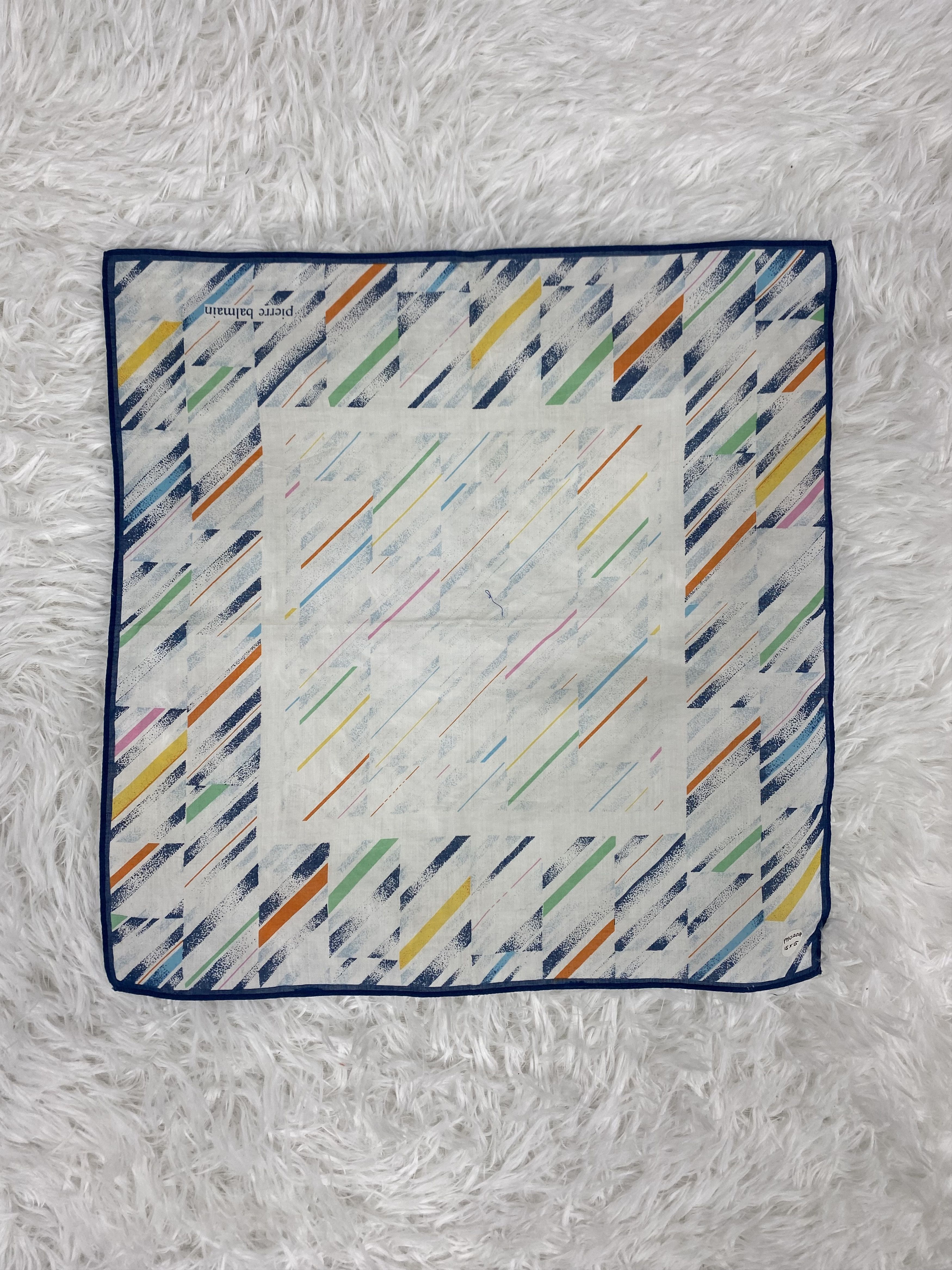 Pierre Balmain Vintage Pierre Balmain Handkerchief Neckerchief PH0204 Size ONE SIZE - 4 Thumbnail