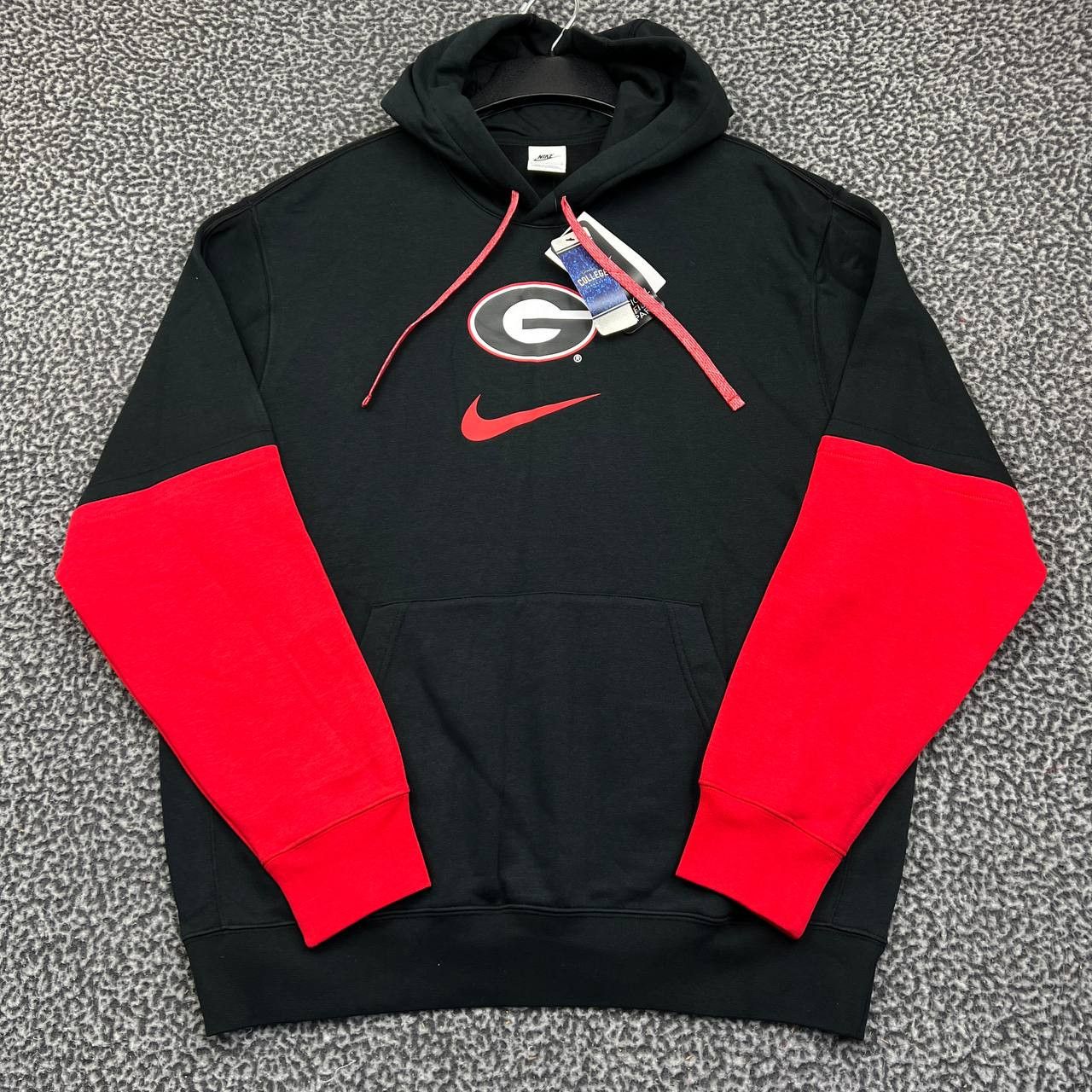 Nike Hoodie Men Large Black Georgia Bulldogs NCAA New L