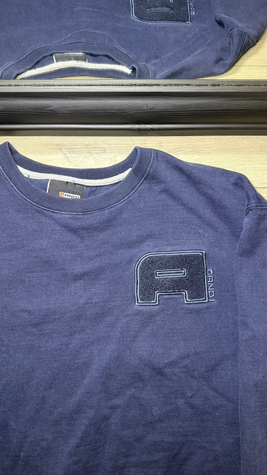 Other Vintage 1990s AND1 Reverse Weave Patched & Embroidered Logo Size US L / EU 52-54 / 3 - 2 Thumbnail