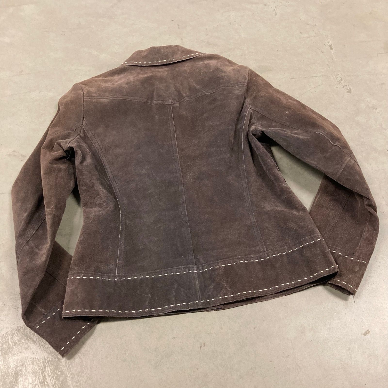 Vintage y2k women’s western bamboo traders leather jacket Size US S / EU 44-46 / 1 - 2 Thumbnail
