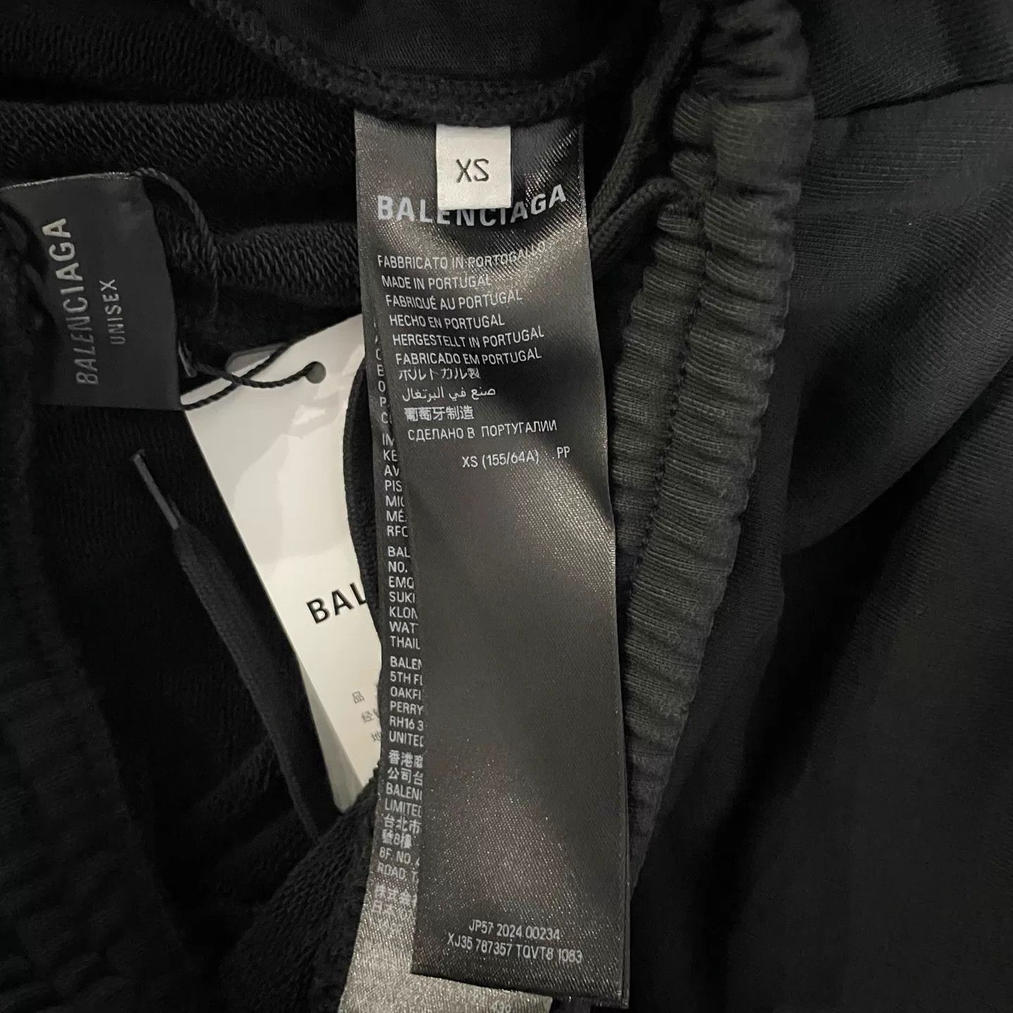 Balenciaga Balenciaga Reflective Logo Straight Leg Sweatpants XS Size 25" / US 0 / IT 36 - 5 Thumbnail