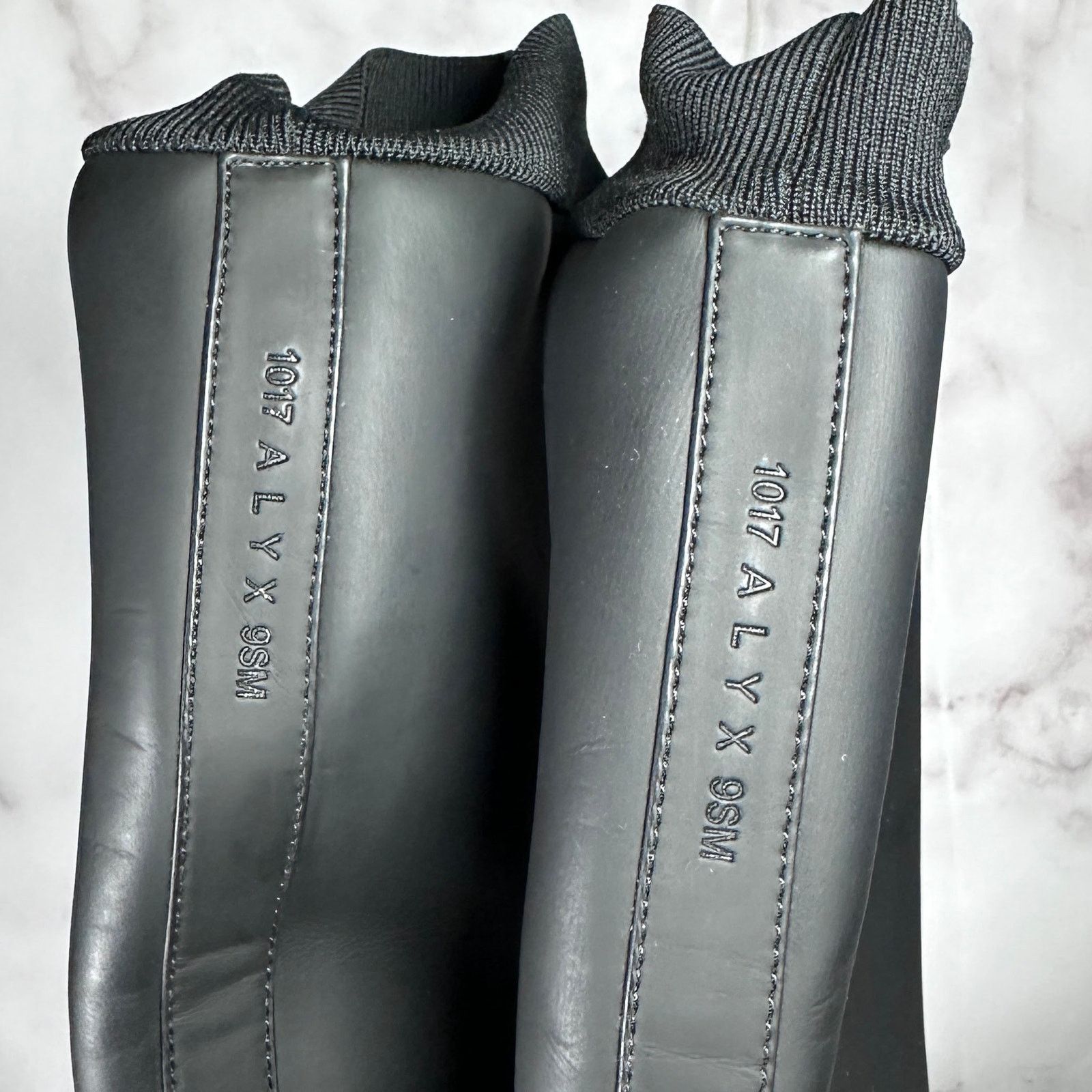 1017 ALYX 9SM Black Fixed Sole High Boots Size US 7 / EU 40 - 6 Thumbnail