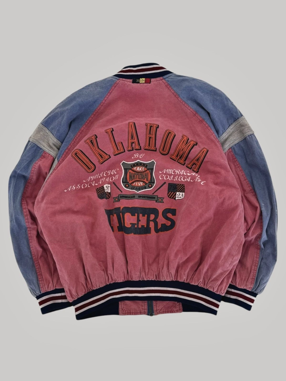 Vintage Vintage oklahoma bomber jacket Size US L / EU 52-54 / 3 - 2 Thumbnail