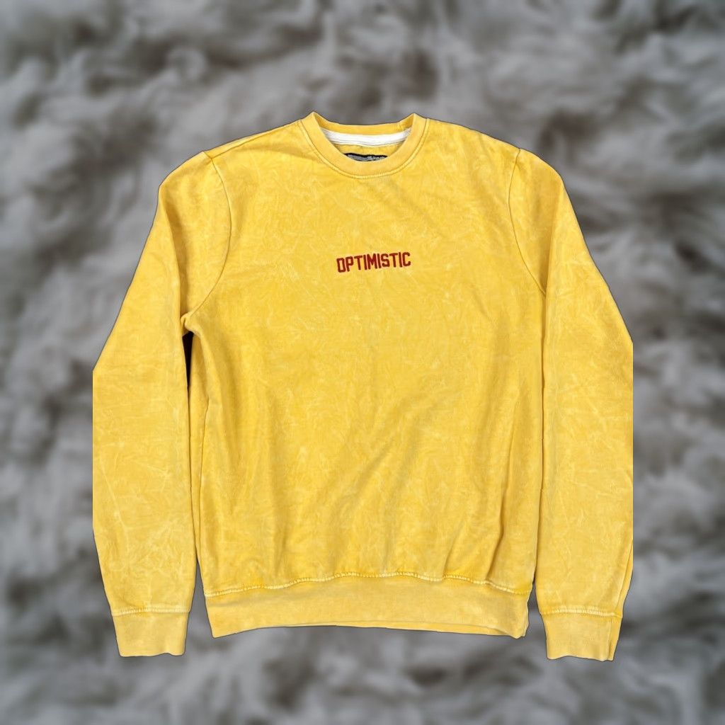 Vintage Blind Rooster Sweatshirt Small Men Yellow Embroidered Tiger Koi Wave Pullover Cotton Blend Fleece Long Description Not Included Size US S / EU 44-46 / 1 - 1 Thumbnail