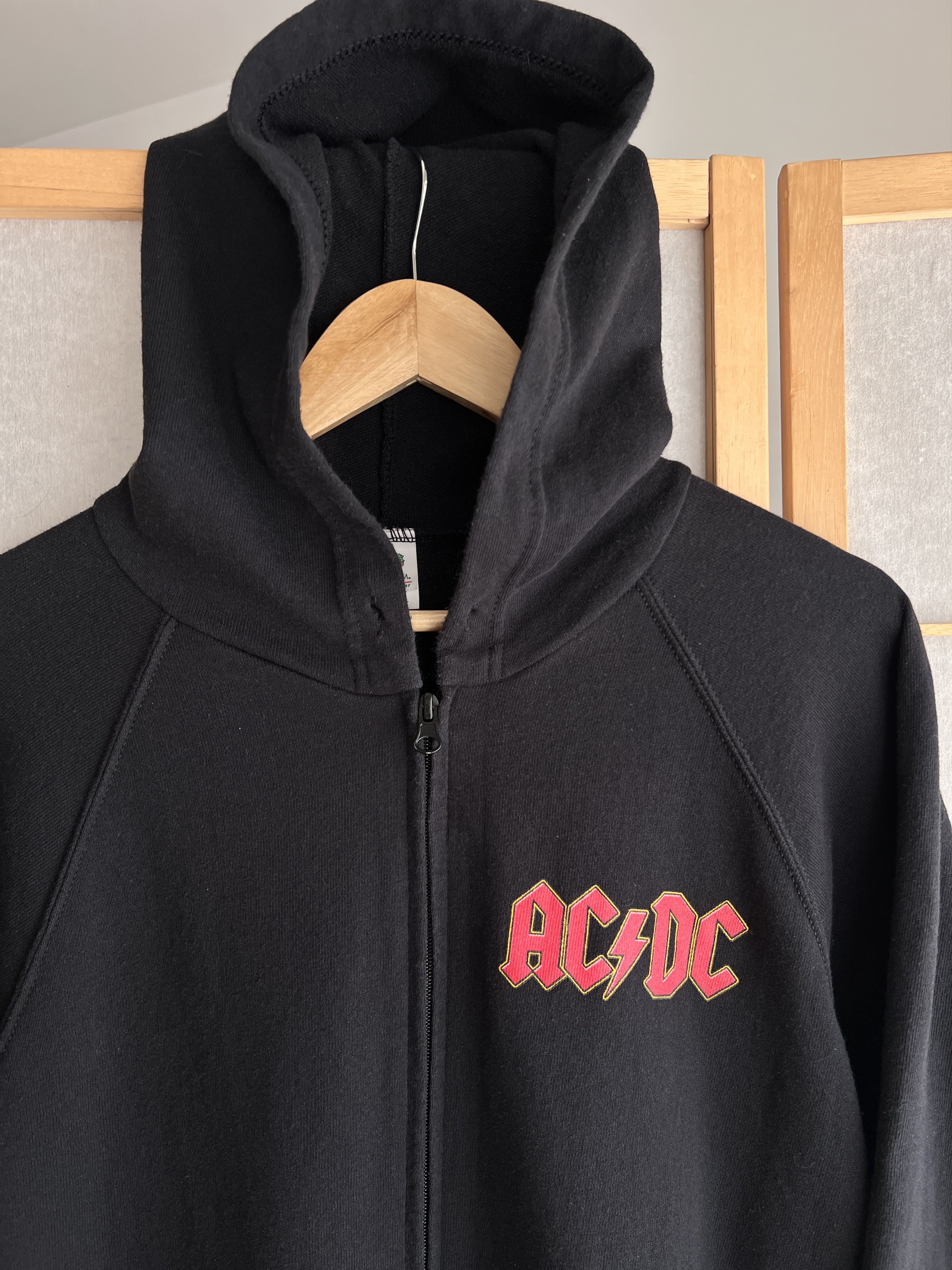 AC/DC Rare! AC/DC vintage zip hoodie World tour promo album rock Size US XL / EU 56 / 4 - 9 Thumbnail