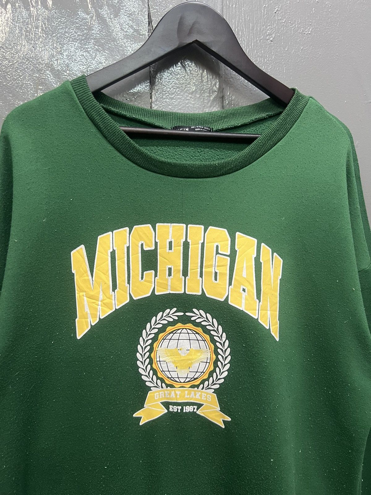 Japanese Brand Michigan Great Lakes Sweatshirt Size US L / EU 52-54 / 3 - 5 Thumbnail