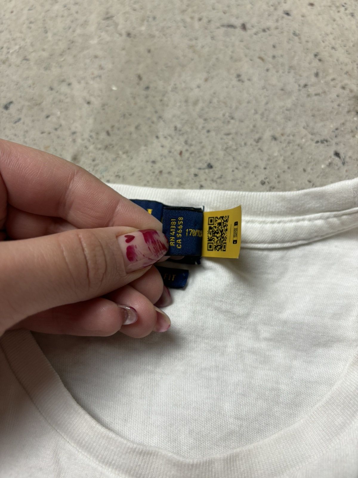 Polo Ralph Lauren × Vintage White Polo Ralph Lauren Big Pony Short Sleeve T-Shirt Size S / US 4 / IT 40 - 4 Thumbnail