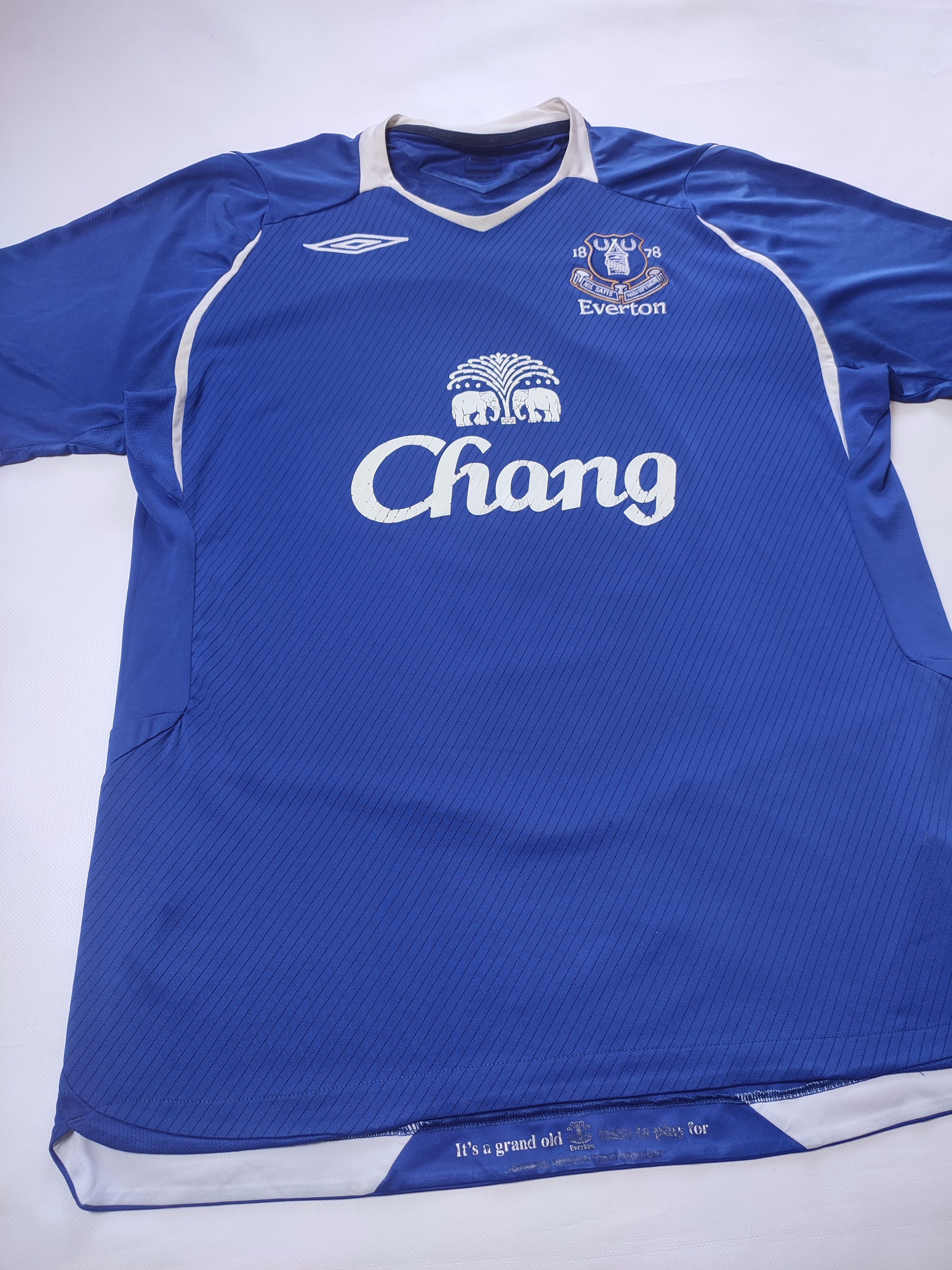 Vintage Everton FC 2008-2009 Home Jersey Arteta 10 Umbro Size US M / EU 48-50 / 2 - 4 Thumbnail