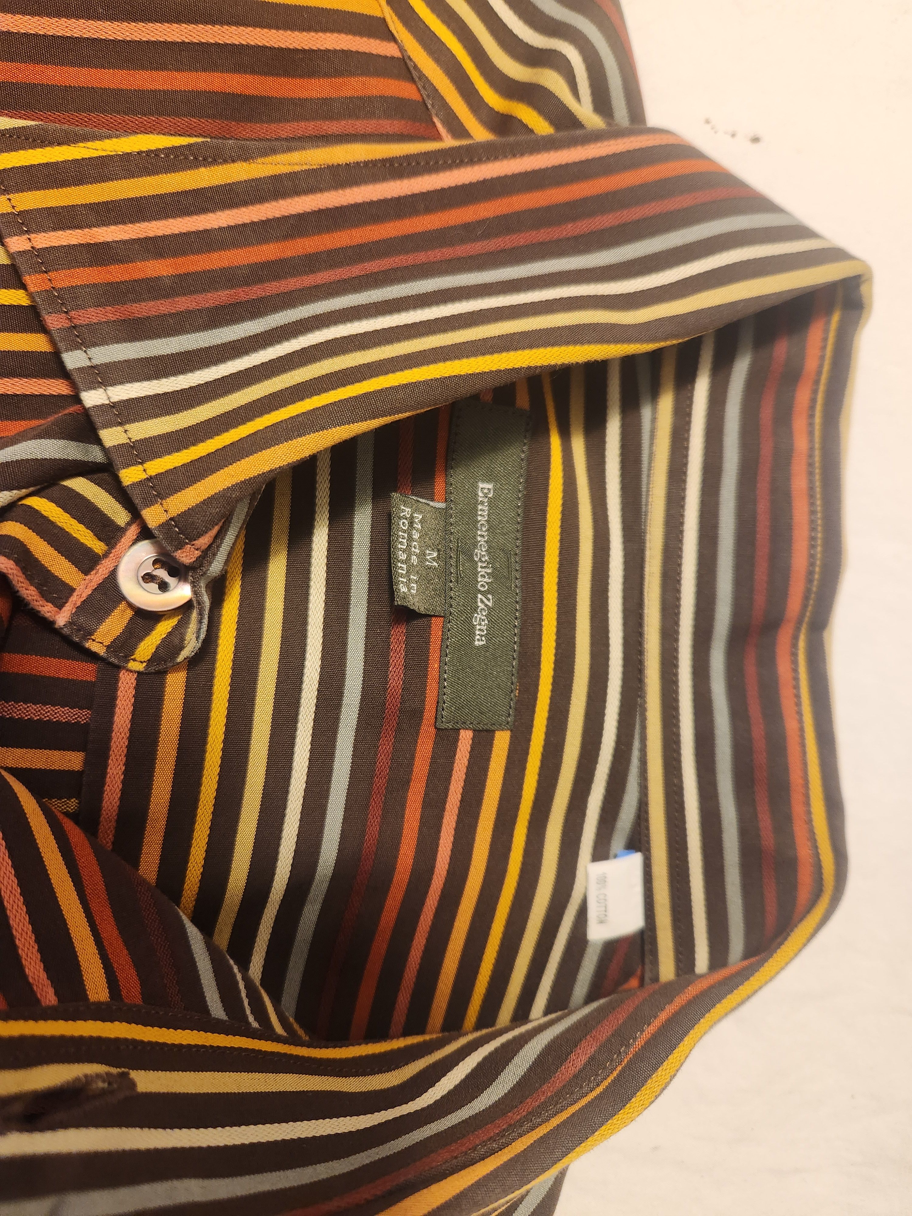 Ermenegildo Zegna MULTICOLOR STRIPES Size US M / EU 48-50 / 2 - 9 Thumbnail