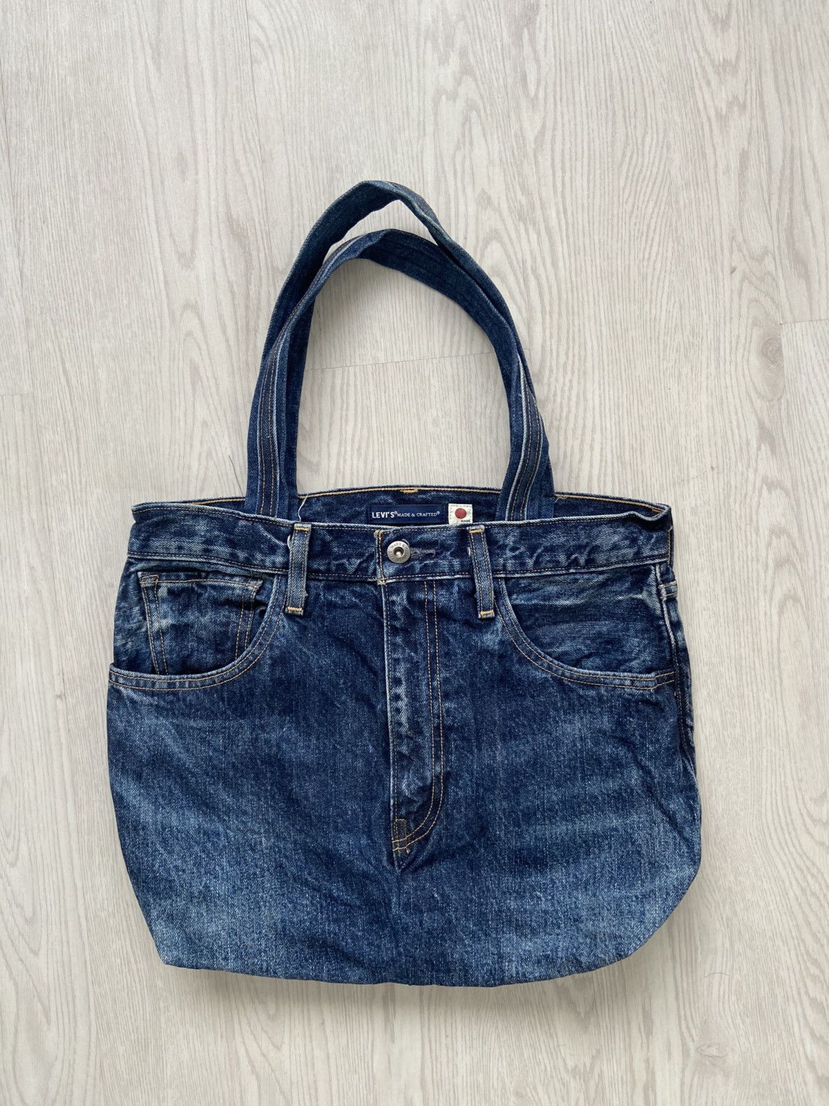 Vintage Levi’s Made & Craft ‘Sun Rise’ Japan Denim Totebag