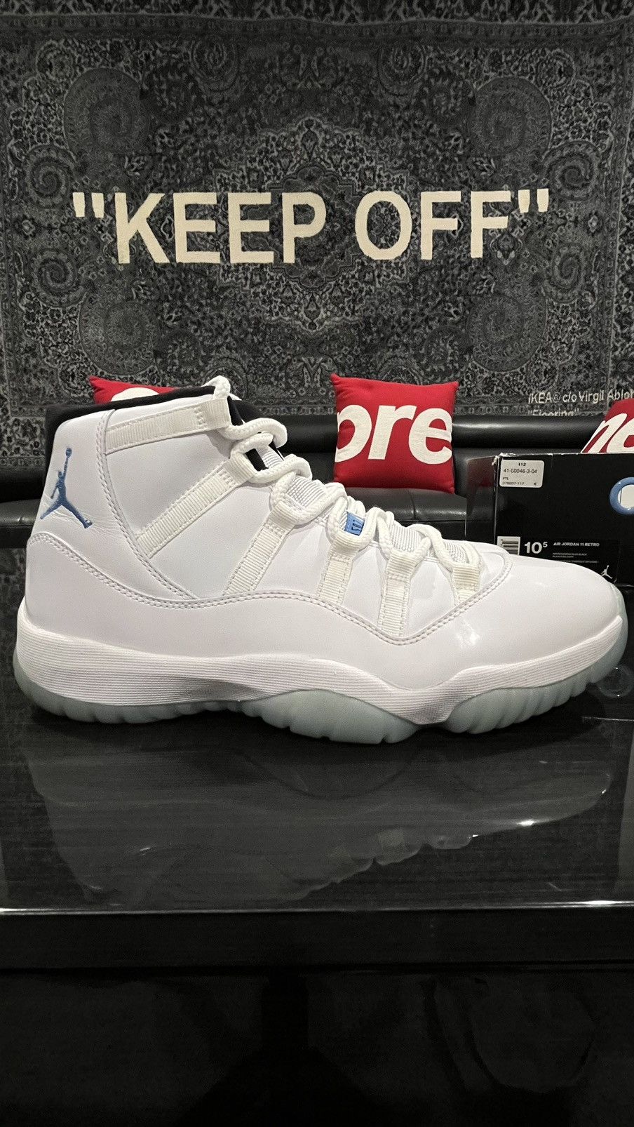 Jordan Brand Air Jordan 11 Retro 'Legend Blue / Columbia' 2024 Size US 10.5 / EU 43-44 - 1 Thumbnail