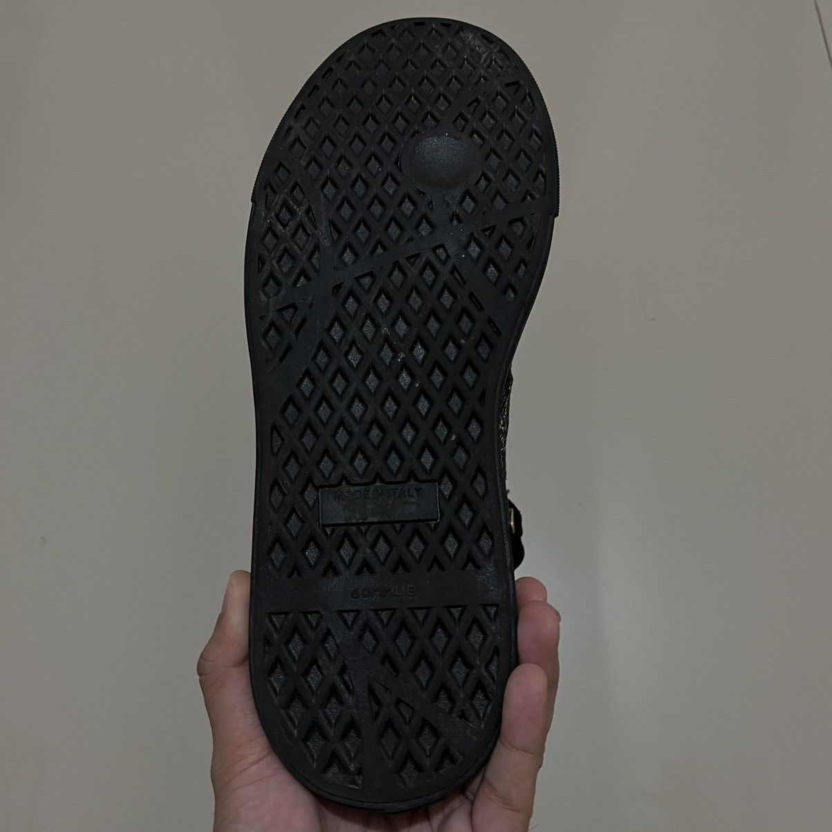 Giuseppe Zanotti GIUSEPPE ZANOTTI SNAKE SKIN DUAL ZIP STRAP SNEAKERS Size US 10 / EU 43 - 4 Thumbnail