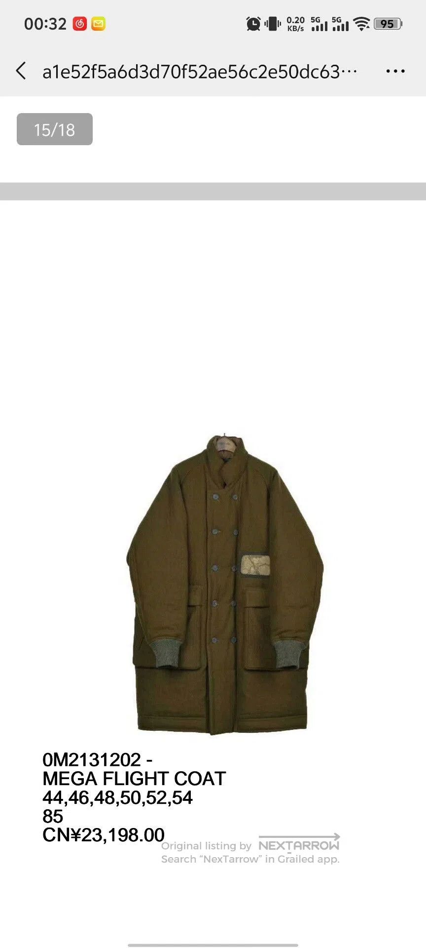 Ziggy Chen Ziggy Chen 21AW Long Down Coat. Size US M / EU 48-50 / 2 - 9 Thumbnail