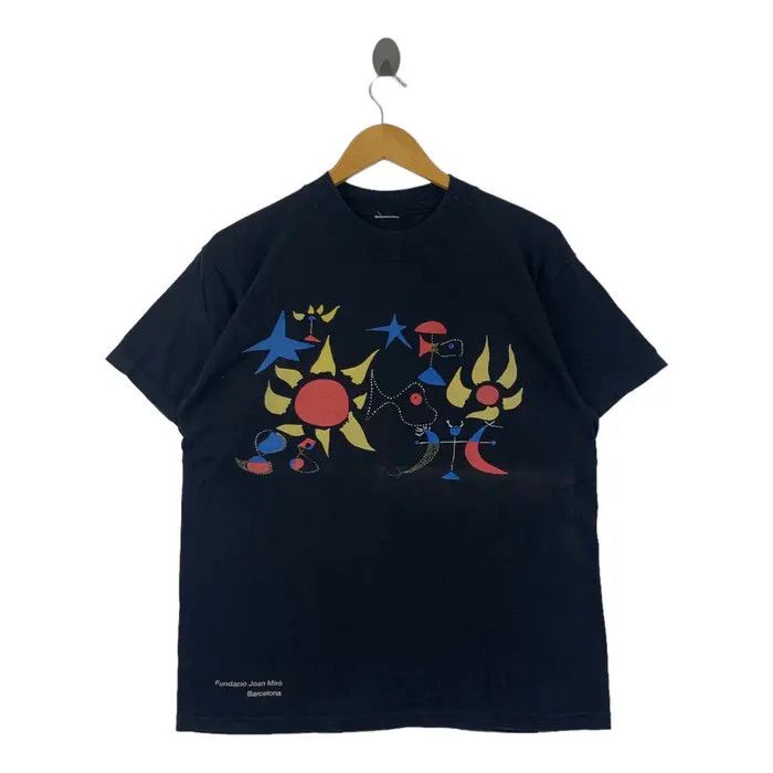 Vintage Vintage ART JUAN MIRO Self Portrait II Barcelona Size US L / EU 52-54 / 3 - 1 Thumbnail