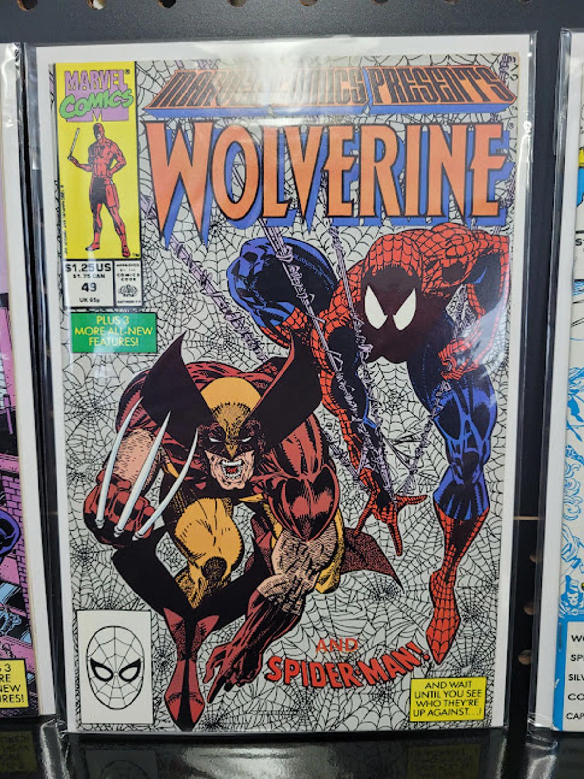 Marvel Comics Vintage Wolverine vs Spider-Man Comic Set - Collector's Must Size ONE SIZE - 3 Thumbnail
