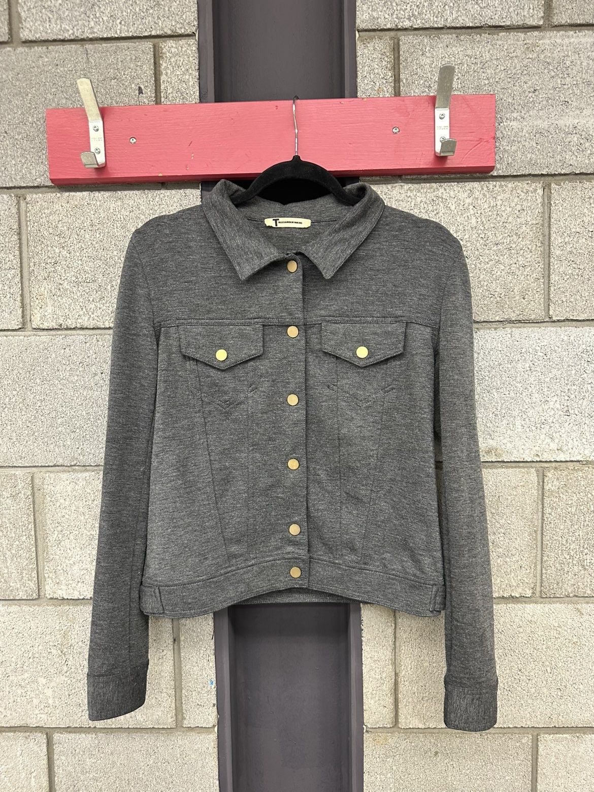 Alexander Wang Alexander Wang Button-Up Jacket Size S / US 4 / IT 40 - 1 Thumbnail