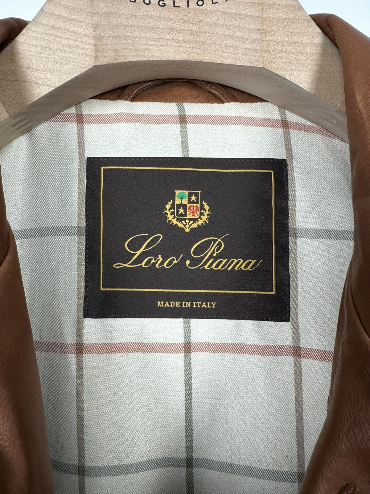 Loro Piana Loro Piana Brown Leather Jacket Size US M / EU 48-50 / 2 - 2 Thumbnail