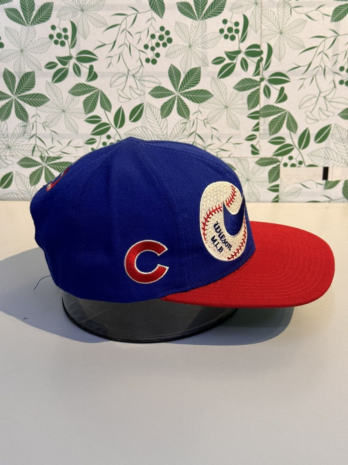 Nike × Vintage Nike Wilson MLB Chicago Cubs Snapback Size ONE SIZE - 2 Thumbnail
