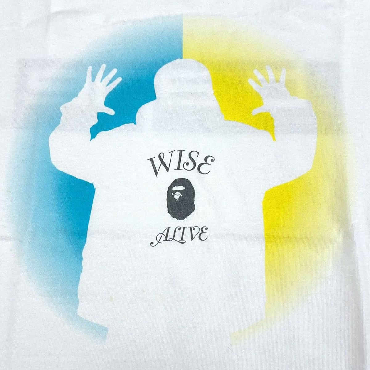 Bape OG 2007 Bape (B)ape Sounds "WISE ALIVE" Tee Size US S / EU 44-46 / 1 - 6 Thumbnail