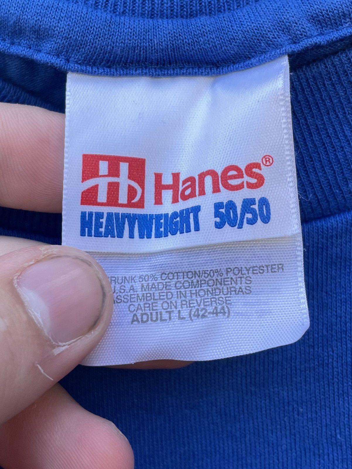 Hanes Vintage 1998 Hanes Walpole Village Fair 5k Running T Shirt Size US XL / EU 56 / 4 - 2 Thumbnail