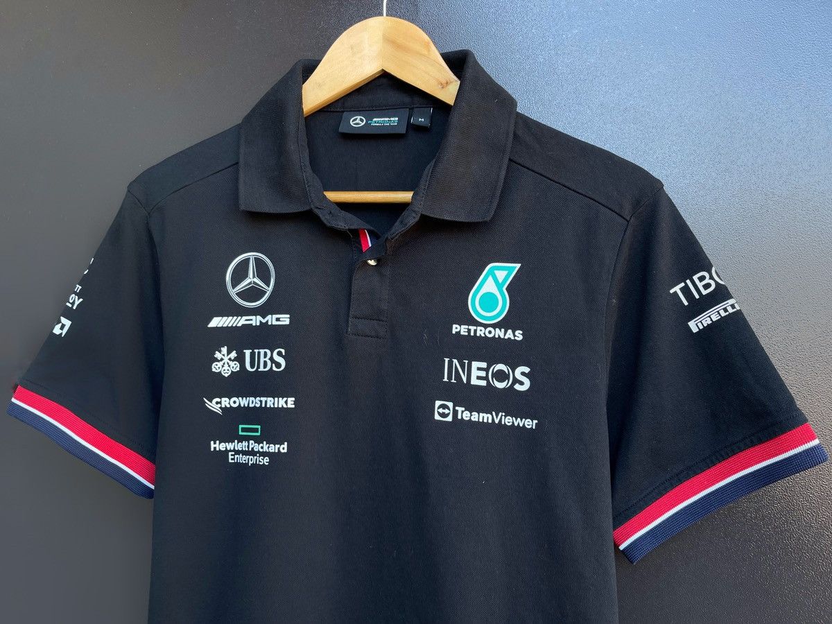 Mercedes-Benz Mercedes-Benz AMG Petronas F1 Polo Shirt Racing Formula 1 Size US M / EU 48-50 / 2 - 2 Thumbnail