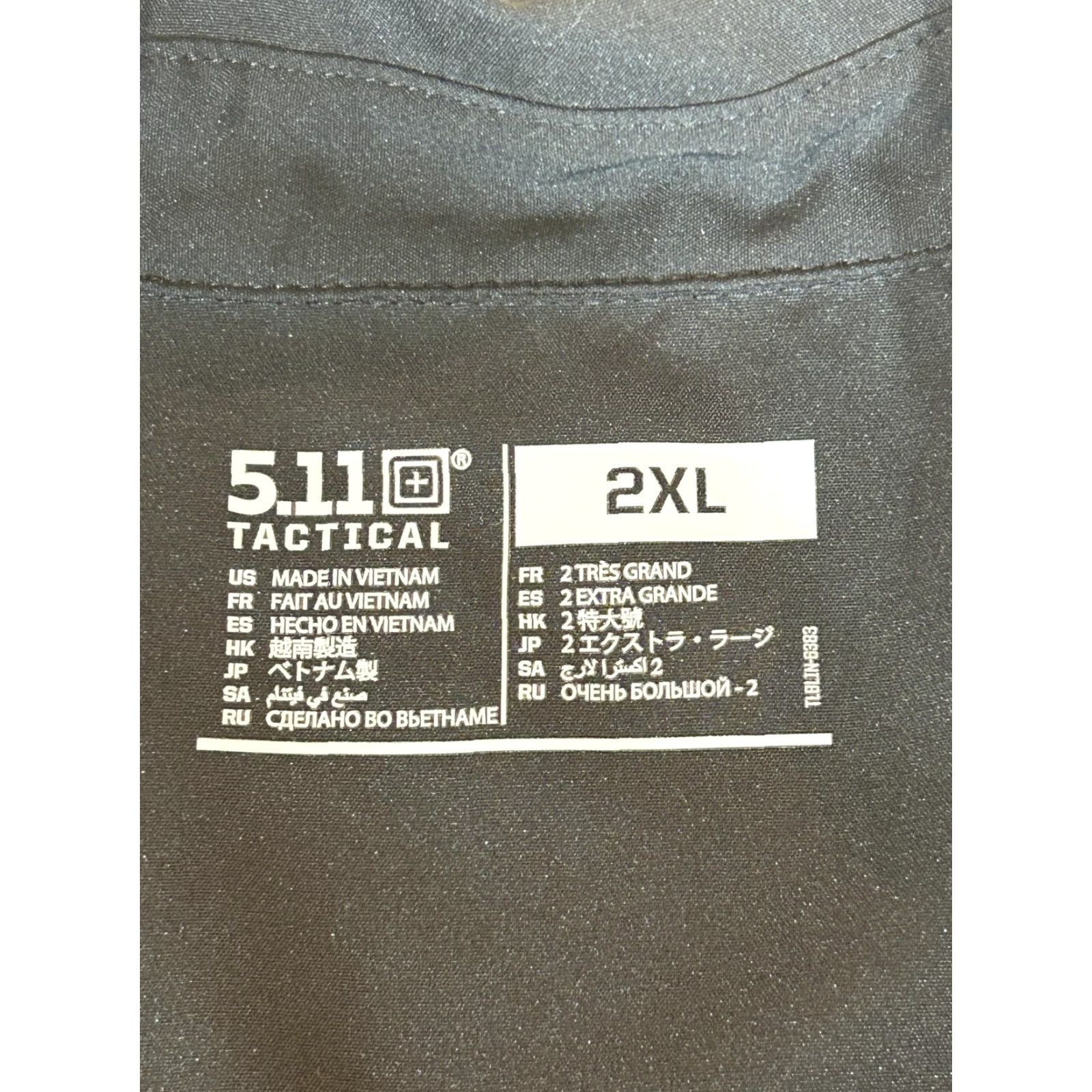 Vintage 5.11 Tactical Polo Shirt Mens 2XL Black Short Sleeve Pocket Performance Stretch Polo Shirt Mens 2XL Black Short Sleeve Pocket Size US XXL / EU 58 / 5 - 7 Thumbnail