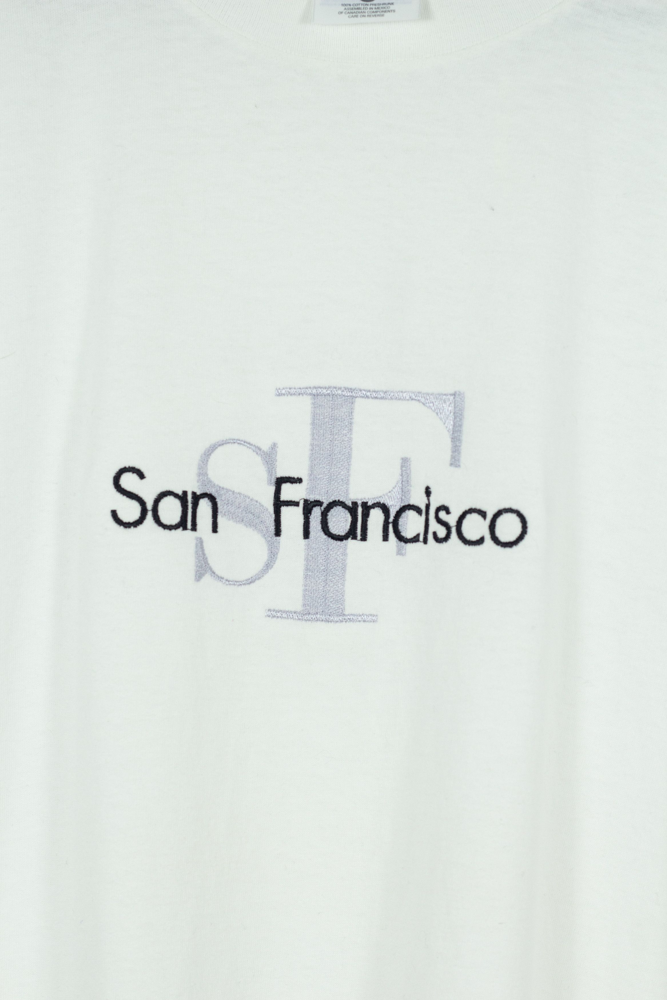 City Streets × Vintage Vintage San Francisco SF City 90s T-shirt Tee Retro Size US L / EU 52-54 / 3 - 2 Thumbnail