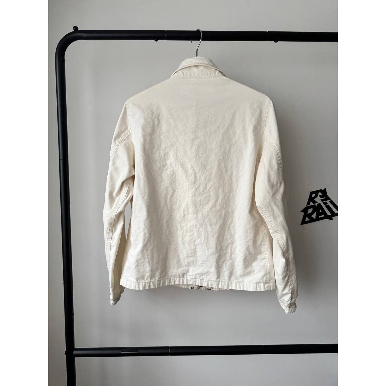 Comme des Garcons Ganryu Comme des Garcons Beige Cotton Zip Jacket Size US M / EU 48-50 / 2 - 2 Thumbnail