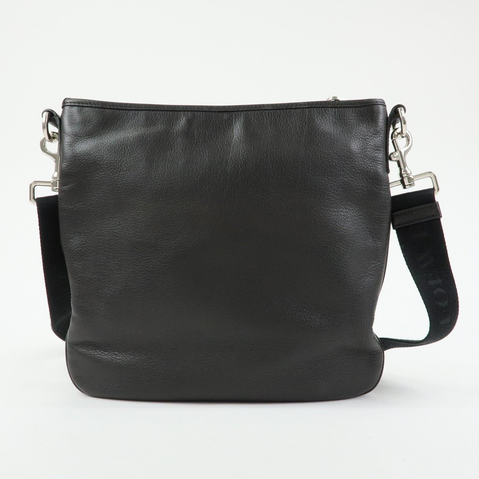 Loewe Loewe Anagram Leather Crossbody Bag Black Size ONE SIZE - 2 Thumbnail