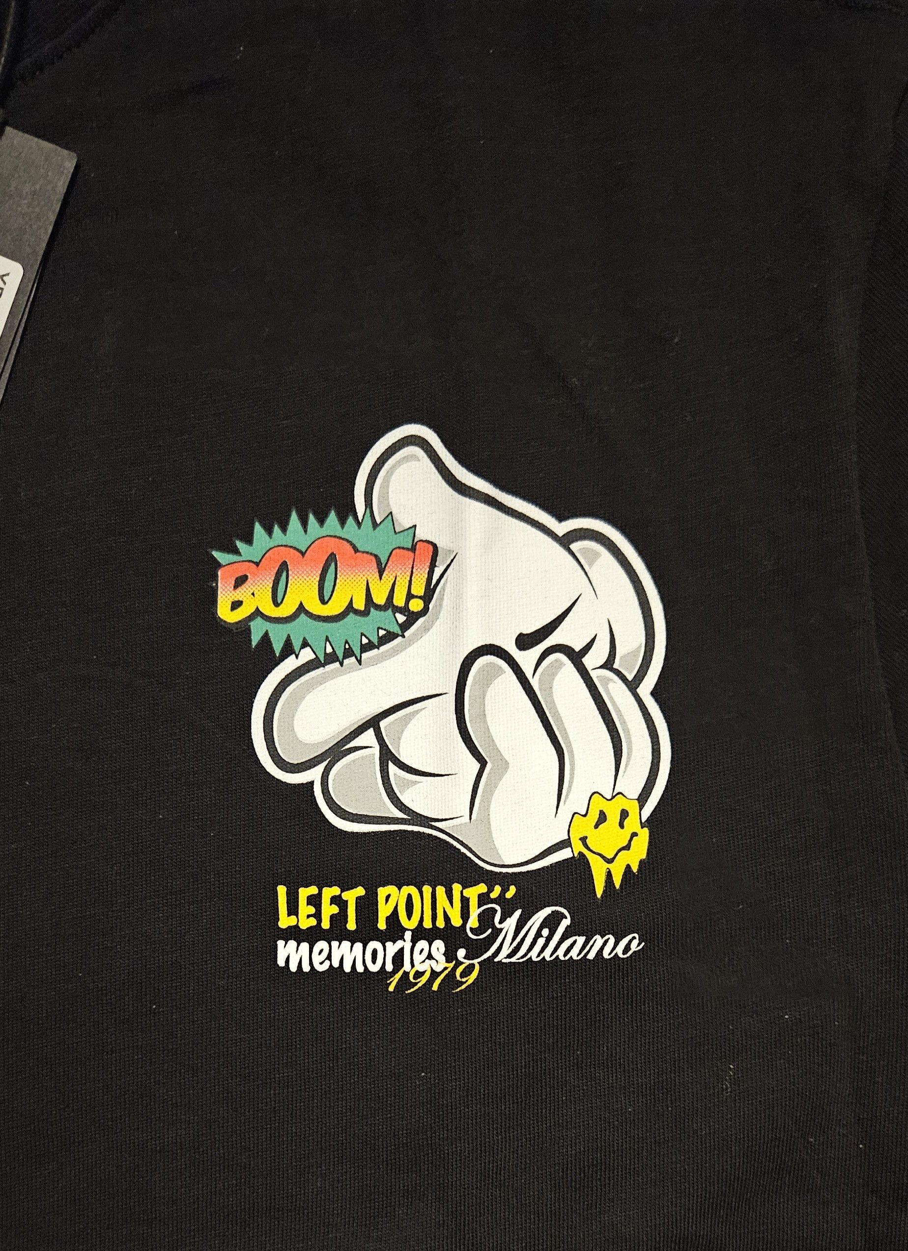 Other Left Point Mens Boom Graphic Black T Shirt Size Small Size US S / EU 44-46 / 1 - 2 Thumbnail