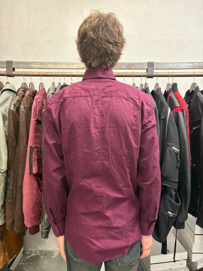 Dolce & Gabbana 2000s Dolce & Gabbana Burgundy Buttoned Up Shirt Size US S / EU 44-46 / 1 - 3 Thumbnail