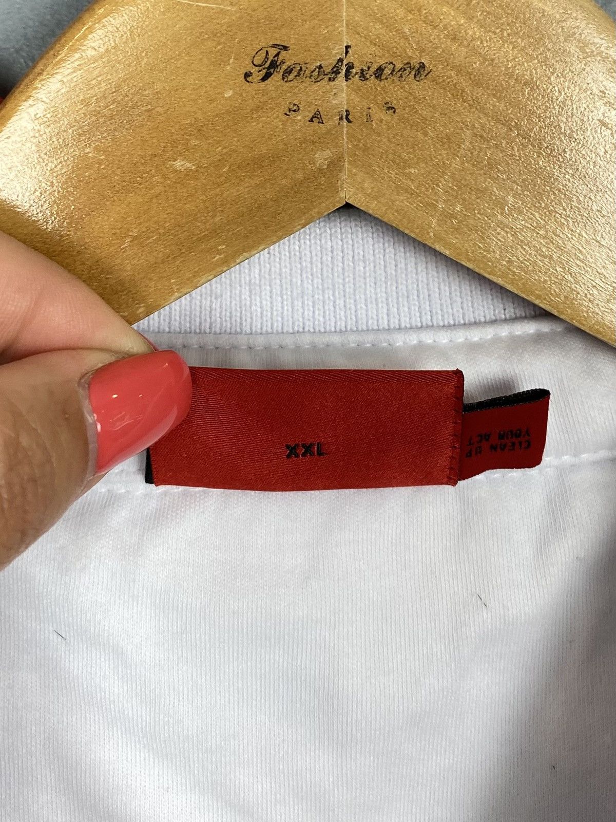 Hugo Boss Hugo Boss Short Sleeve Polo Shirt Men’s Size 3XL White Top Size US XXL / EU 58 / 5 - 4 Thumbnail
