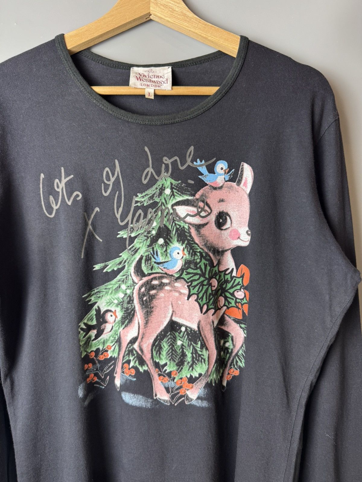 Vivienne Westwood Vintage Vivienne Westwood London 'Bambi & Orb' Size US L / EU 52-54 / 3 - 3 Thumbnail