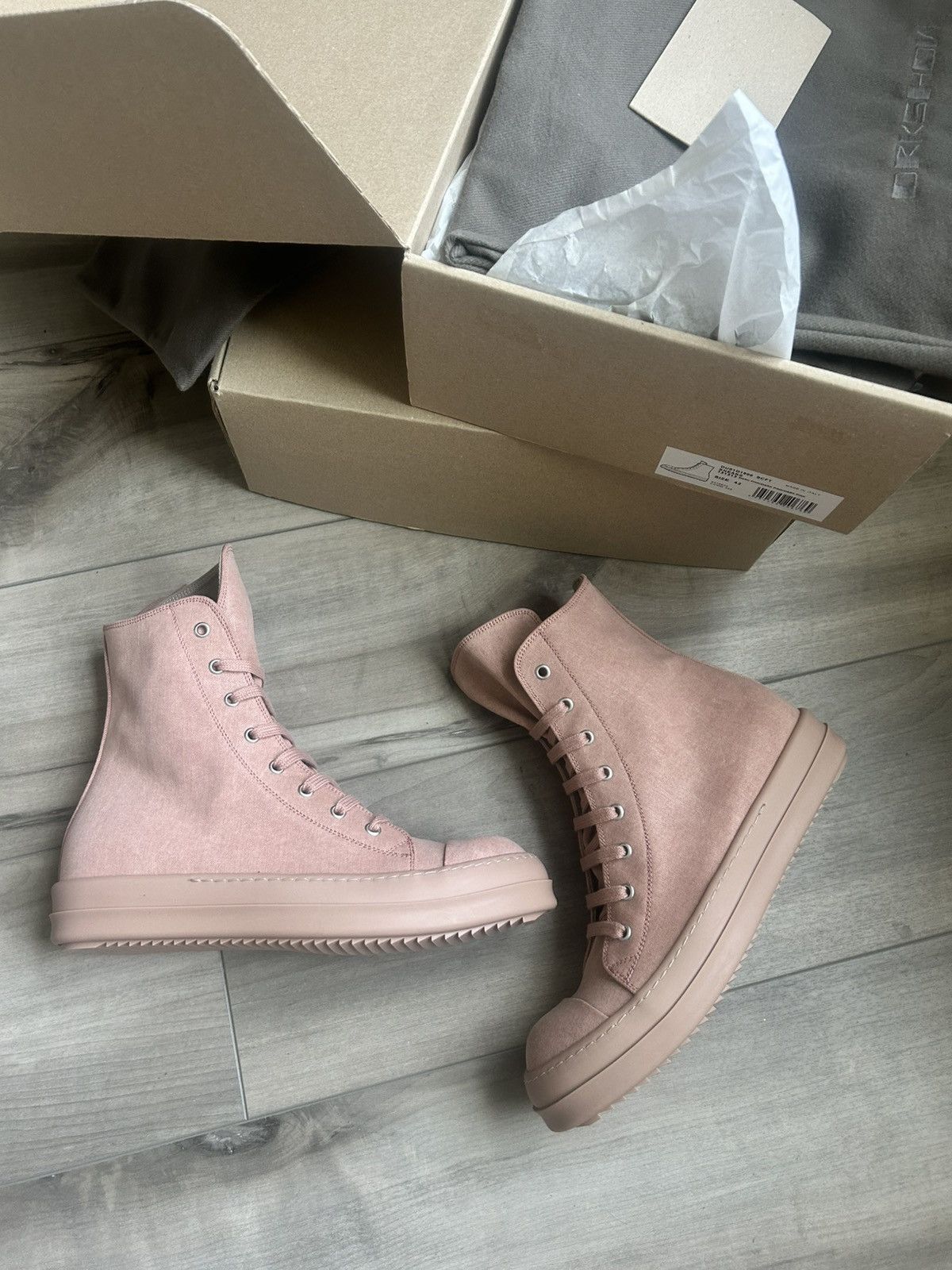 Rick Owens Ramones Sneaker Size US 9 / EU 42 - 7 Thumbnail