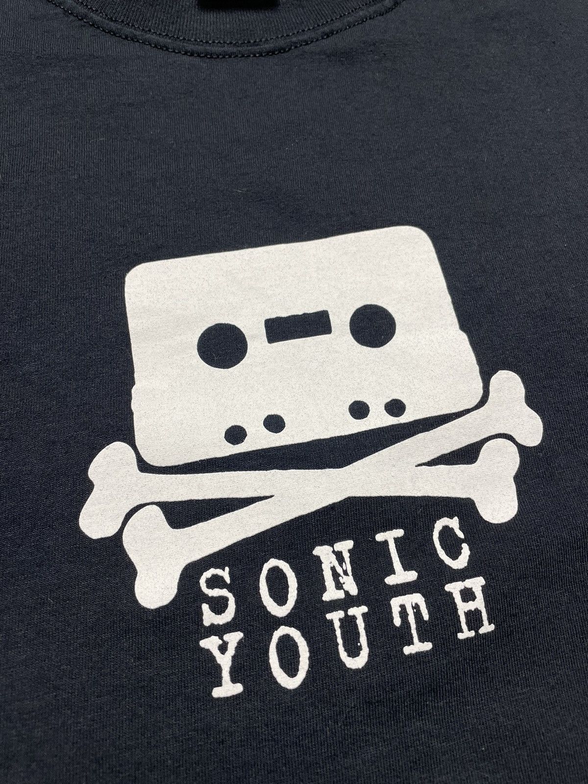 Band Tees Vintage 90s-00s Sonic Youth two side Cassette Tape Skull tee Size US L / EU 52-54 / 3 - 3 Thumbnail