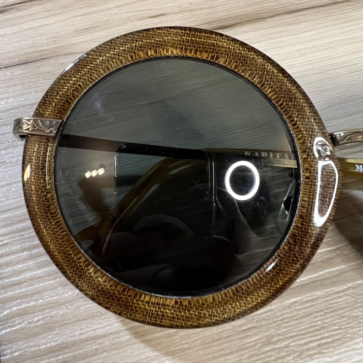 Japanese Brand × Kapital Kapital Sunglasses Circle Frame Brown Japan Size ONE SIZE - 5 Thumbnail