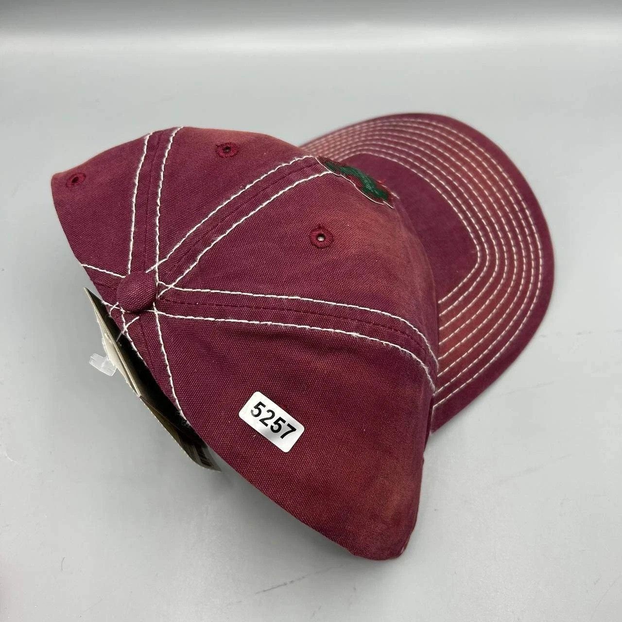 The Game Jackson Hole Wyoming Hat Men Red The Game Strap Back Cotton Size ONE SIZE - 8 Thumbnail