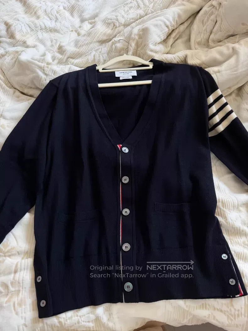 Thom Browne Thom Browne Wool Knit Cardigan Spring Size US L / EU 52-54 / 3 - 6 Thumbnail
