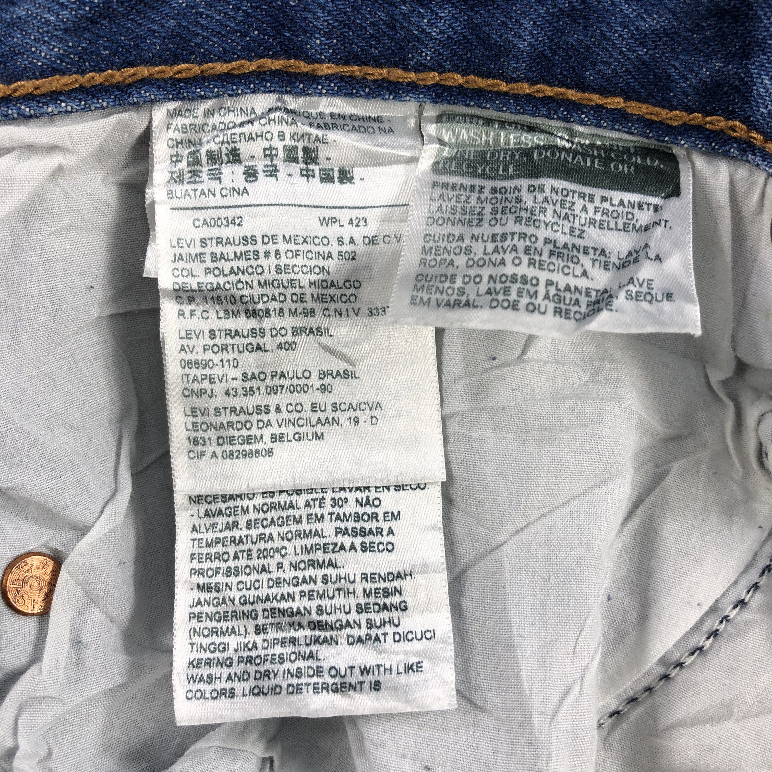 Levi's × Vintage Vintage Levis 501 Jeans-JM1176 Size US 34 / EU 50 - 11 Thumbnail