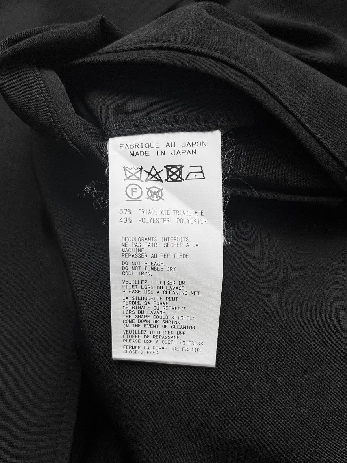Yohji Yamamoto Yohji Yamamoto Pour Homme - TA/TUXEDO Stand Jacket Size US M / EU 48-50 / 2 - 16 Thumbnail