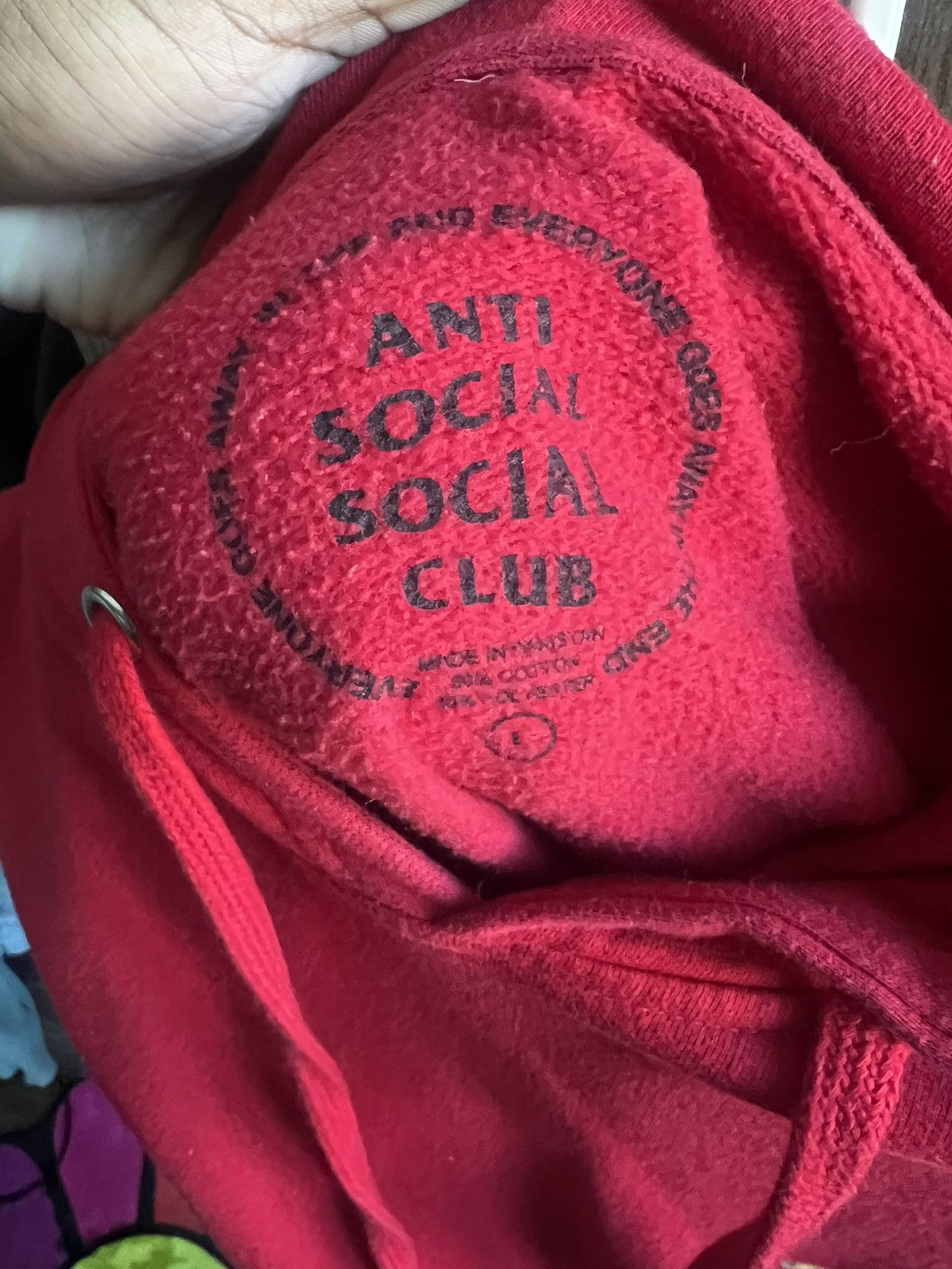 Anti Social Social Club Anti Social Social Club Hoodie Size US L / EU 52-54 / 3 - 3 Thumbnail