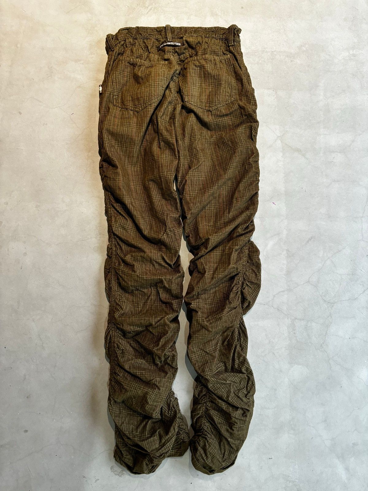 Jean Paul Gaultier × Vintage JEAN PAUL GAULTIER, Bellows Pants Size US 26 / EU 42 - 3 Thumbnail
