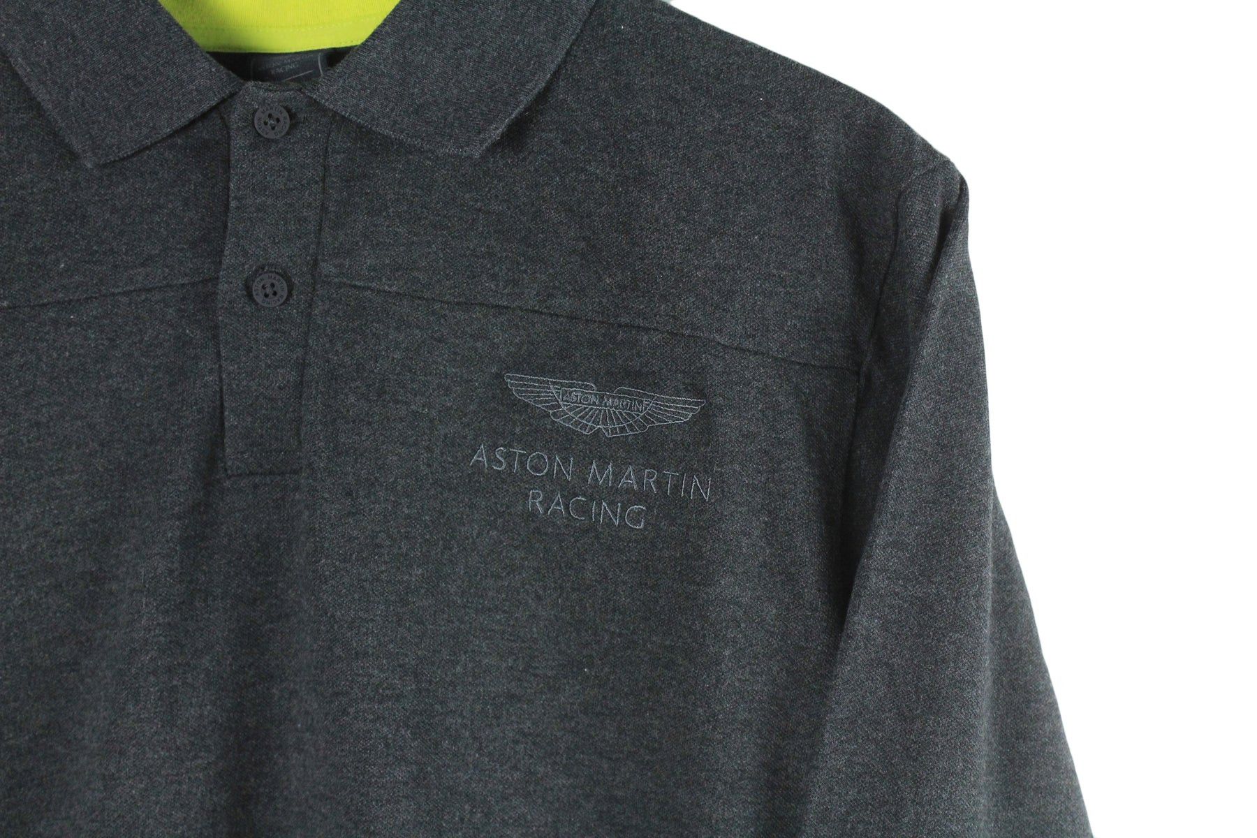 Hackett Aston Martin x Hackett Long Sleeve Polo T-Shirt Medium Size US M / EU 48-50 / 2 - 3 Thumbnail
