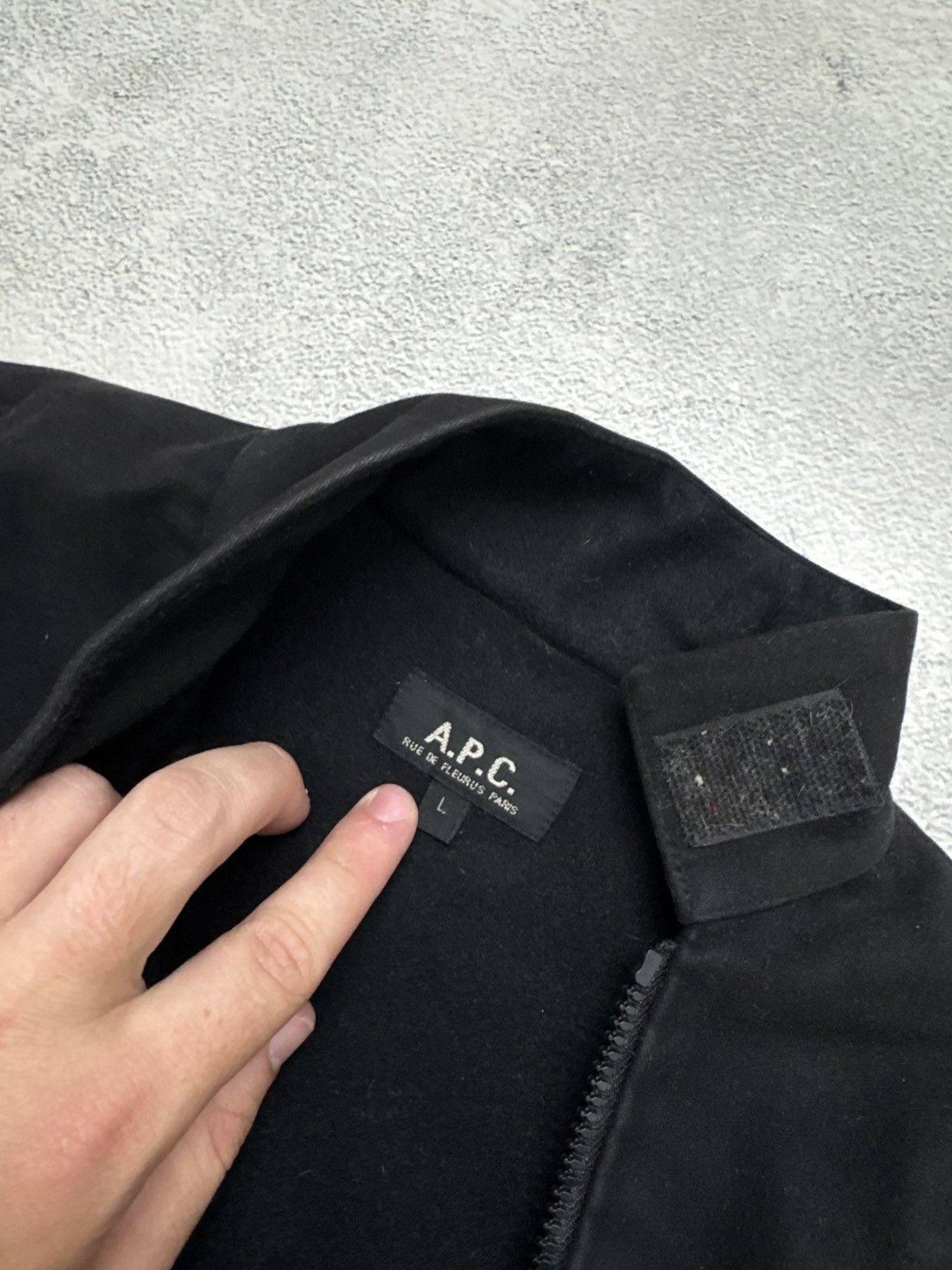 A.P.C. Vintage A.P.C. Full Zipper Japanese Design Jacket Size L / US 10 / IT 46 - 7 Thumbnail