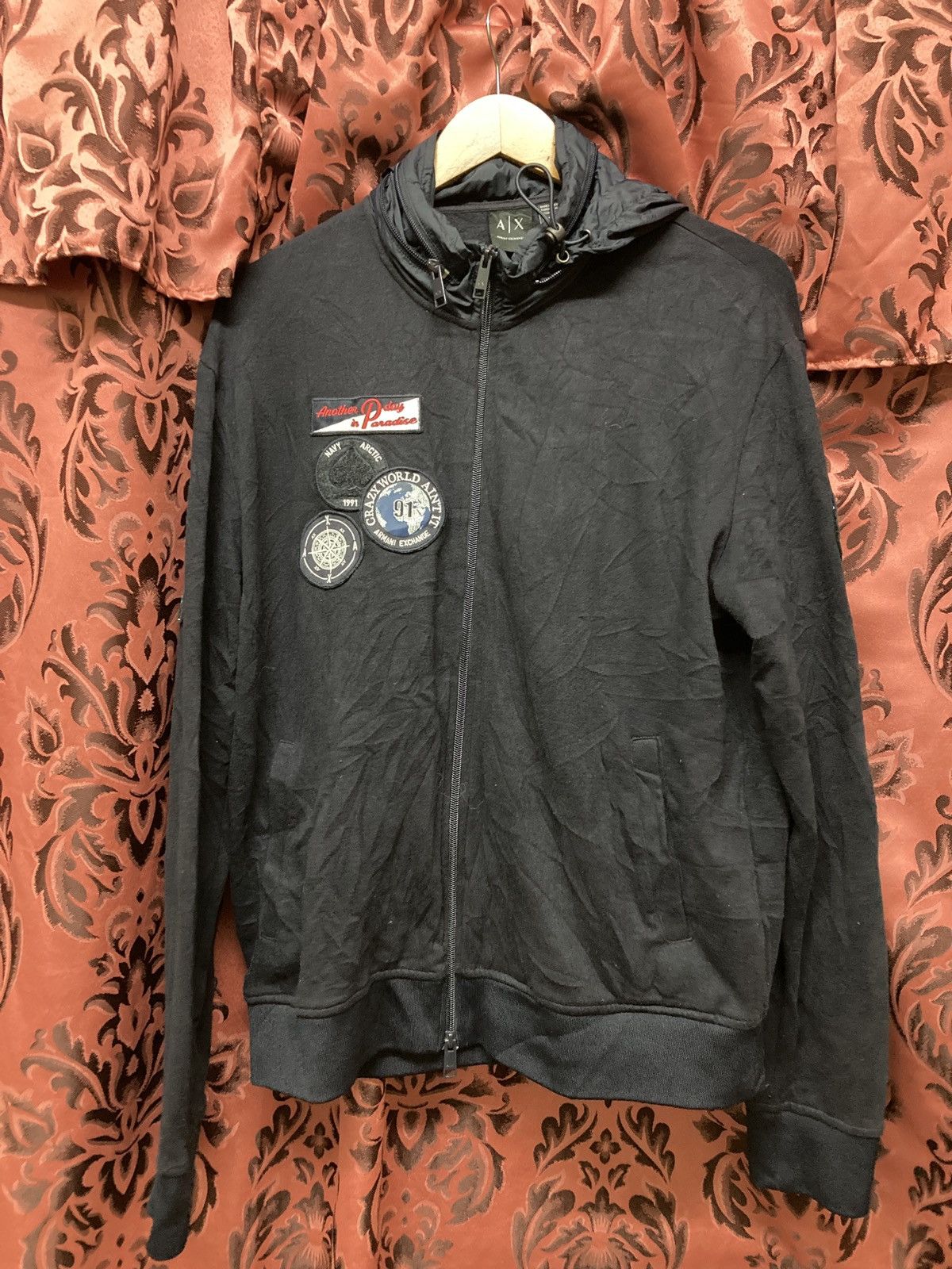 Armani Exchange × Japanese Brand Armani Exchange zipper jacket Size US XL / EU 56 / 4 - 13 Thumbnail