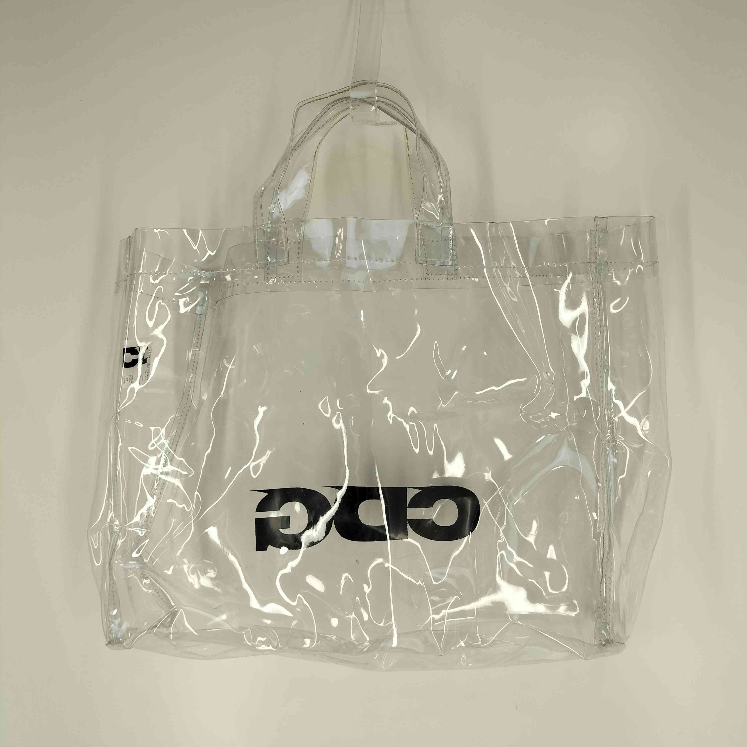 Comme des Garcons Bag Front logo PVC clear tote bag Clear Size ONE SIZE - 2 Thumbnail