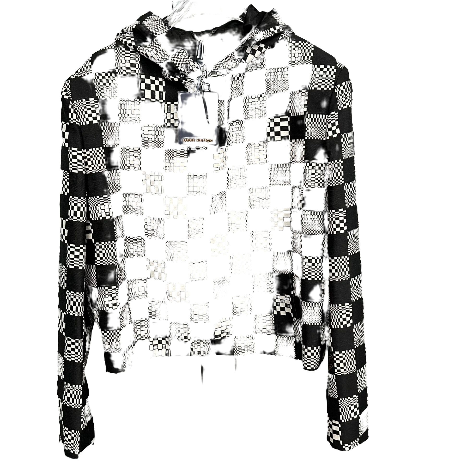 Louis Vuitton Louis Vuitton Damier Checkerboard Hooded Jacket 52 Size US L / EU 52-54 / 3 - 1 Thumbnail