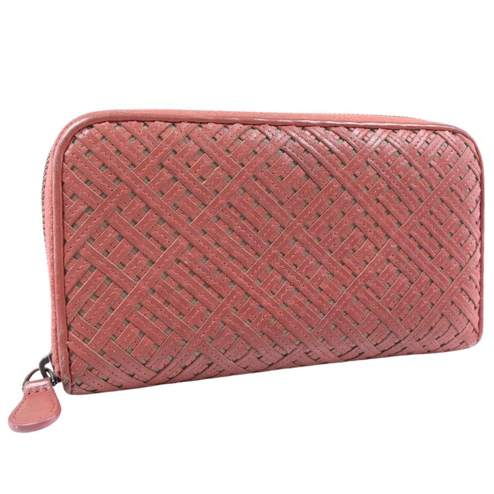 Bottega Veneta Intrecciato Brown Leather Wallet (Pre-Owned) Size ONE SIZE - 1 Thumbnail